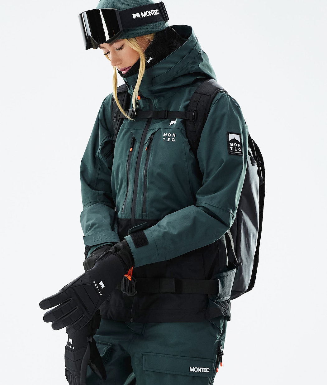 Assassin Højttaler Es Montec Snowboardjakke Online Shop Dk - Moss W Dame Sort